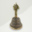 Eclectic Decor Bell Yellow Brass 8x14