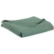 Flat Sheet Stonewashed Zeff Vert De Gris 240 X 300