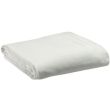 Fitted Sheet Stonewashed Zeff Blanc 140 X 190 X 30