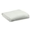 Fitted Sheet Stonewashed Zeff Blanc 140 X 190 X 30