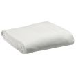 Fitted Sheet Stonewashed Zeff Blanc 180 X 200 X 30