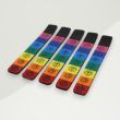 Eclectic Incense Holder Multicolor Chakra Wood 26x3.4