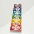 Eclectic Incense Holder Multicolor Chakra Soap Stone 26x5