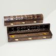 Eclectic Incense Holder Brown Elephant Wood 29x4