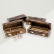 Eclectic Incense Holder Brown Elephant Wood 15x4