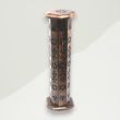 Eclectic Incense Holder Brown Floral Mango Wood 30x8