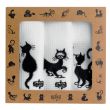 Gift Box 3 Kitchen Towels Dubout Blanc 40 X 60 Set of 3