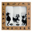 Gift Box 3 Kitchen Towels Dubout Blanc 40 X 60 Set of 3