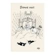K-Towel Dubout Bonne Nuit Ecru 48 X 72 Set of 3