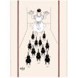 Kitchen Towel A Table Dubout Ecru 60 X 80 Set of 3