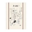 Kitchen Towel Print Retour Dubout Ecru 60 X 80 Set of 3
