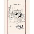 Kitchen Towel Print Courte Nuit Dubout Ecru 60 X 80 Set of 3