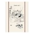Kitchen Towel Print Courte Nuit Dubout Ecru 60 X 80 Set of 3