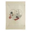 Kitchen Towel Chats Coeur Beige 50 X 70 Set of 6