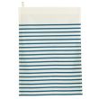 Kitchen Towel Nalou Ivoire/Bleu 50 X 70 Set of 6