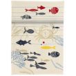 Kitchen Towel Ocean Ecru 50 X 70 Set of 6