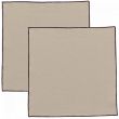 Napkin Recycled Grace Ficelle 40 X 40 Set of 10