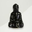 Eclectic Oil Burner Black Buddha Ceramic 8x8.4