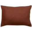 Pillow Case Stonewashed Zeff Caramel 50 X 75 Set of 2