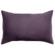 Pillow Case Stonewashed Zeff Raisin 50 X 75 Set of 2