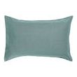 Pillow Case Stonewashed Zeff Vert De Gris 50 X 75 Set of 2