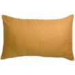 Pillow Case Stonewashed Zeff Ocre 50 X 75 Set of 2