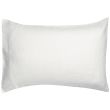 Pillow Case Stonewashed Zeff Blanc 50 X 75 Set of 2