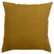 Pillow Case Stonewashed Zeff Bronze 65 X 65 Set of 2