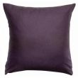 Pillow Case Stonewashed Zeff Raisin 65 X 65 Set of 2