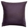 Pillow Case Stonewashed Zeff Raisin 65 X 65 Set of 2
