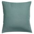 Pillow Case Stonewashed Zeff Vert De Gris 65 X 65 Set of 2