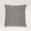 Set of 2 Modern Pillow Cover Black