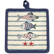 Potholder New Pesk Bleu 18 X 18 Set of 2