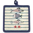 Potholder New Pesk Bleu 18 X 18 Set of 2