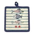 Potholder New Pesk Bleu 18 X 18 Set of 2