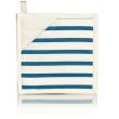 Potholder Nalou Ivoire/Bleu 20 X 20 Set of 2