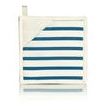 Potholder Nalou Ivoire/Bleu 20 X 20 Set of 2
