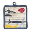 Potholder Ocean Ecru 20 X 20 Set of 2