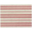 Placemat Sina Naturel/Rouge 33 X 45 Set of 6
