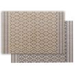 Placemat Kadra Naturel/Noir 33 X 45 Set of 6