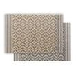 Placemat Kadra Naturel/Noir 33 X 45 Set of 6