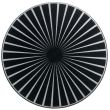 Felt Placemat Raini Noir/Argent Diameter 40 Set of 6