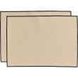 Recycled Laora placemats Naturel 33 X 45 Set of 8