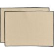 Recycled Laora placemats Naturel 33 X 45 Set of 8