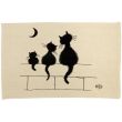 Rug Dubout 3 Chats Ecru 60 X 90