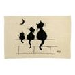 Rug Dubout 3 Chats Ecru 60 X 90