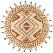 Rug Sami Bronze Diameter 160