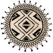 Rug Sami Ombre Diameter 160