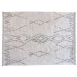 Rug Crimble Ivoire/Charbon 160 X 230