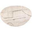 Rug Norman Pebble Shape Naturel 160 X 230